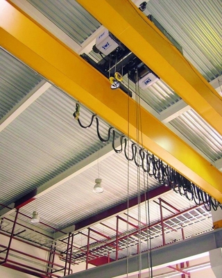 European Model 32T Double Girder EOT Crane พร้อมรอกรถเข็น ABB Motor