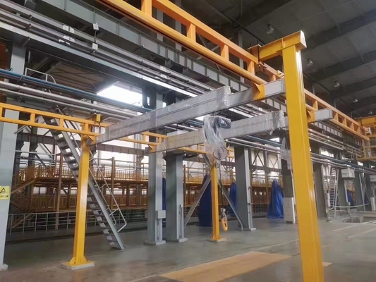 OEM KBK สะพานแขวนเครนติดเพดาน 3.2 ตันสำหรับเวิร์กสเตชัน