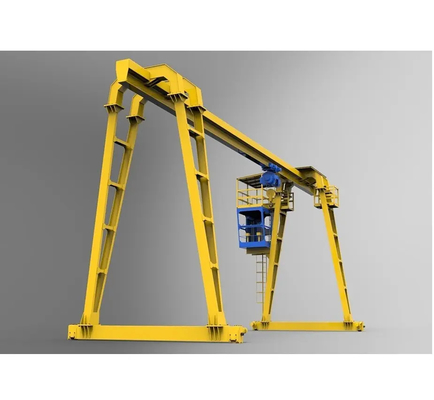 กำหนดเอง MH รุ่น 16Ton Steel เปิดตัว Single Girder Goliath Gantry Crane