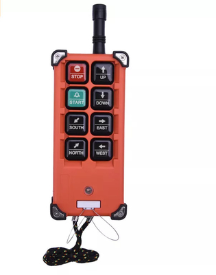 F21-E1B AC36V DC12-24V 6 ปุ่มรีโมทคอนโทรลไร้สายอุตสาหกรรมสากลสำหรับรอก