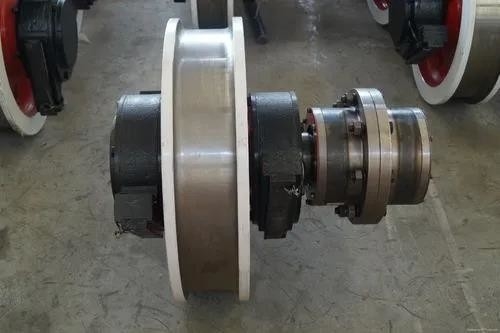 Steel Crane Shaft Cast Ld Wheel Block Set สำหรับเครนเหนือศีรษะ