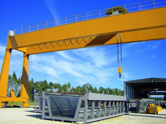 40ton Construction Double Girder Gantry Crane สำหรับการก่อสร้างทางหลวง