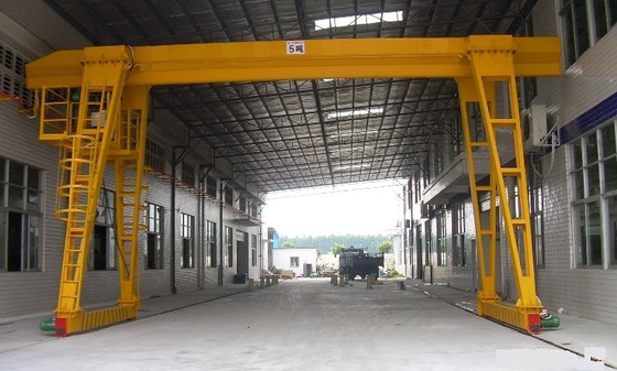 10 Ton I Beam Lifting Gantry Crane ใช้สำหรับยกอลูมิเนียม