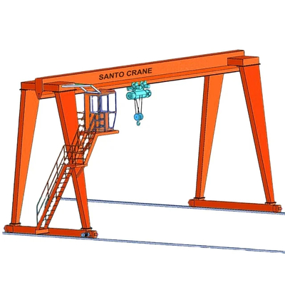32t CD Hoist Overhead Crane มอเตอร์ความเร็วสองขั้วเดียว / มอเตอร์แปลงความถี่