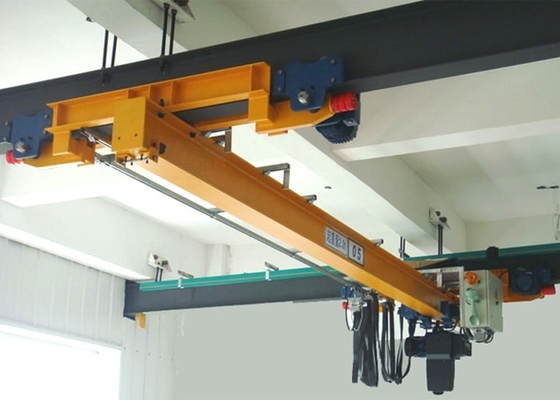 20t ห้องนั่ง / ระยะไกลการควบคุม single beam หัวบนเครนเพดานติด