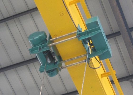 20t ห้องนั่ง / ระยะไกลการควบคุม single beam หัวบนเครนเพดานติด