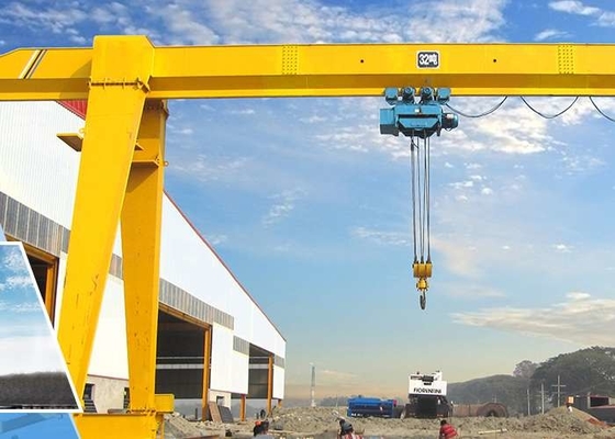 7M-40M Span Truss Beam คานเดี่ยวโครงสำหรับตั้งสิ่งของเครน 10 ตันสำหรับโรงงานปูนซีเมนต์