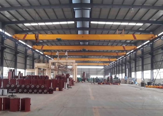 JB T1306-94 เครนเหนือศีรษะคานเดี่ยวของ Santo 10 Ton SG EOT Crane