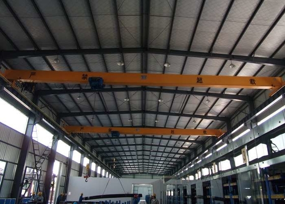 JB T1306-94 เครนเหนือศีรษะคานเดี่ยวของ Santo 10 Ton SG EOT Crane