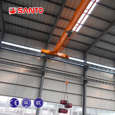 เครนเหนือศีรษะคานเดี่ยวอุตสาหกรรม ISO 1T ถึง 20T พร้อมรอกไฟฟ้า