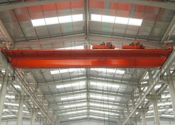 Heavy Duty QD 5-50/10T เครนเหนือศีรษะคานคู่ ODM Rail Mounted Gantry Crane