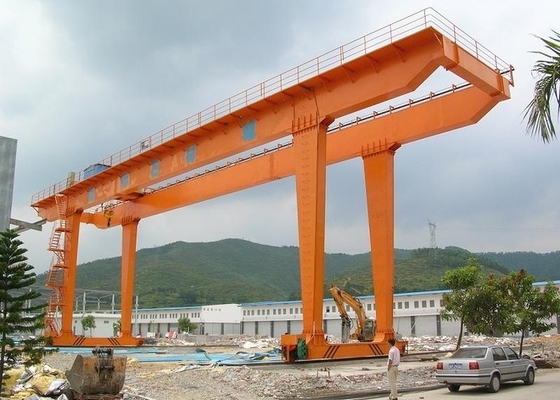 ความจุแบริ่งที่แข็งแกร่ง Double Beam Gantry Crane 5-50 ตันสำหรับงานถลุง