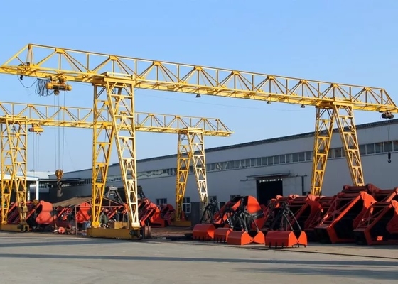 5T 10T 20T A Frame Single Beam Gantry Crane สินค้าลานหินอ่อนหินแกรนิต Crane