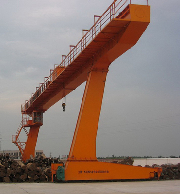นอก L ชนิด Single Girder Gantry Crane A3 Cargo Yards Port Gantry Crane