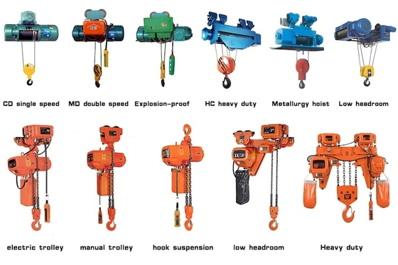 SANTO 10T 0.3-8m/นาที กว้านสลิงไฟฟ้าพร้อมรีโมทไร้สาย