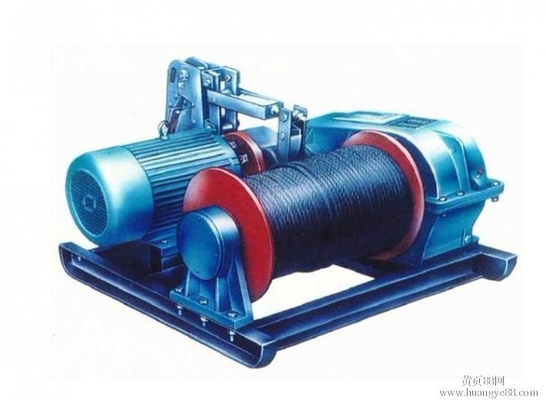 VVVF ความเร็ว Double Drum Electric Winch ลวดสลิงดึงรอก Anchor Mooring Winch