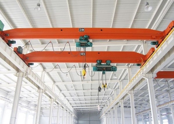 CE ISO A5 39m Span Overhead Traveling Bridge Crane สำหรับลานวัสดุ
