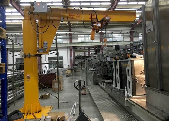 1 Ton - 20 Ton Jib Crane โรงงานคลังสินค้าที่ใช้กันอย่างแพร่หลาย