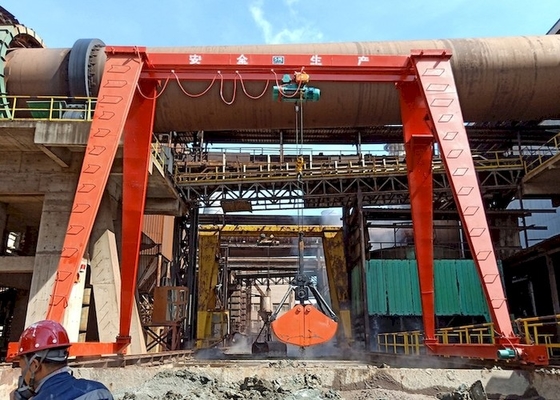 Q235B Q355B 16T Single Girder Gantry Crane รีโมทคอนโทรลไร้สาย