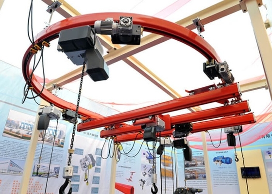 ช่วง 3m ถึง 12m ​​Workshop ฝ้าเพดาน KBK Crane พร้อมรอกไฟฟ้า