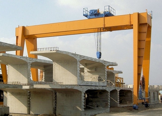 ช่วง 6M-50M 20T ถึง 900T Truss Bridge Crane ที่ใช้ในการก่อสร้าง