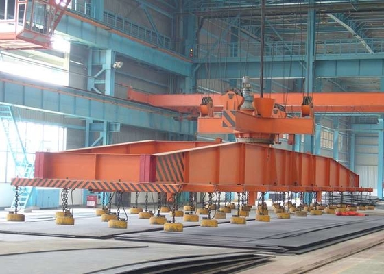 รีโมทคอนโทรล 10.5M-31.5M ช่วง 50T DG EOT Crane สำหรับโรงงานเหล็ก