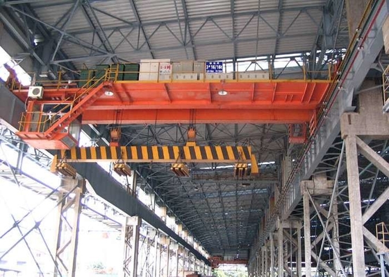 เครนเหนือศีรษะคานคู่ขนาดใหญ่ช่วง 800T สำหรับคลังสินค้า