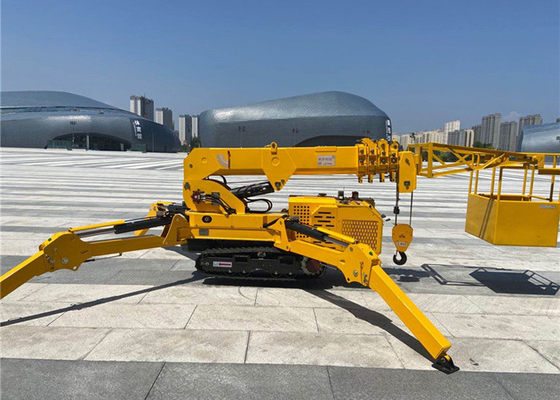 ส่วนลด 3T Spider Crawler Crane รีโมทคอนโทรลไร้สาย 3ton 5ton 8ton
