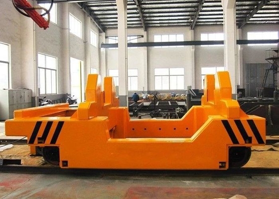 รถเข็นโอนไฟฟ้า 25m / นาทีที่ทนทานสำหรับการขนส่งคลังสินค้า