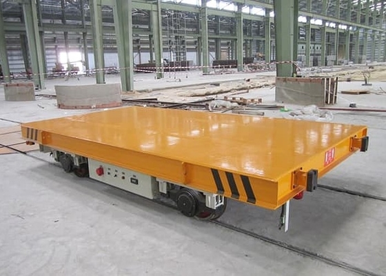 KPD DC หรือ AC Motor Driven Material Transfer Trolley สำหรับโรงงานเหล็ก