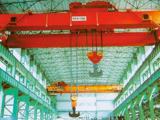 การควบคุมความถี่ ODM 30-70m/Min Steel Mill Crane Double Girder
