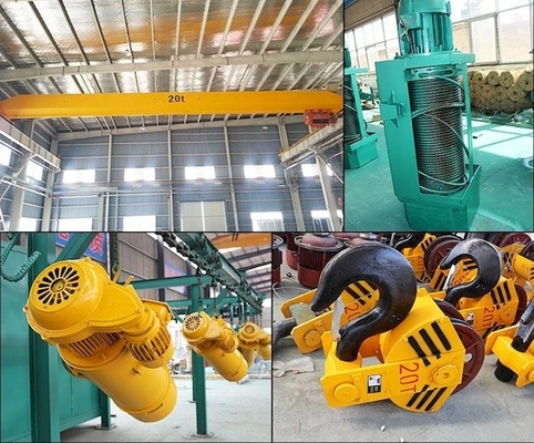 รอกไฟฟ้า CD 3.2Ton จับคู่กับเครนรางน้ำเดี่ยว