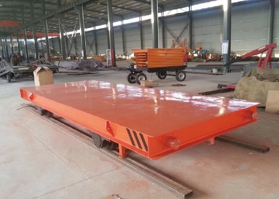รถเข็นขนย้ายไฟฟ้าแบบ Heavy Duty บนราง 10 ตันถึง 100 ตันโอนรถเข็น