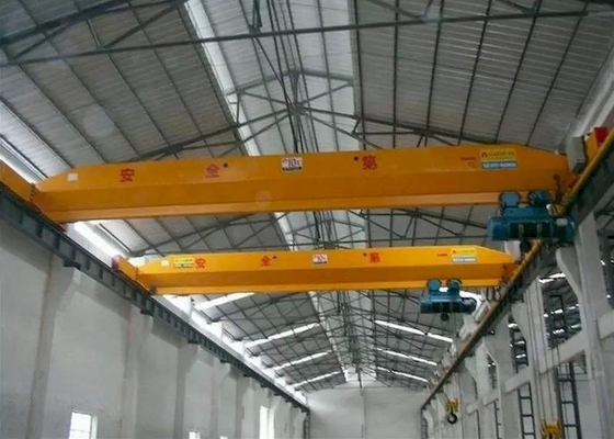 CE ISO A5 39m Span Overhead Traveling Bridge Crane สำหรับลานวัสดุ