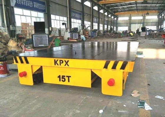 รถเข็นโอนไฟฟ้า 25m / นาทีที่ทนทานสำหรับการขนส่งคลังสินค้า
