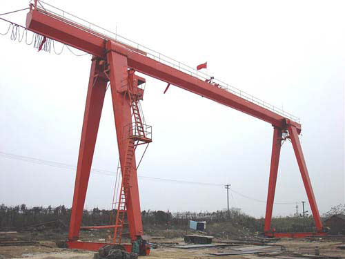 Single Beam Motorized Gantry Crane Santo Crane 10t พร้อมรอกไฟฟ้า