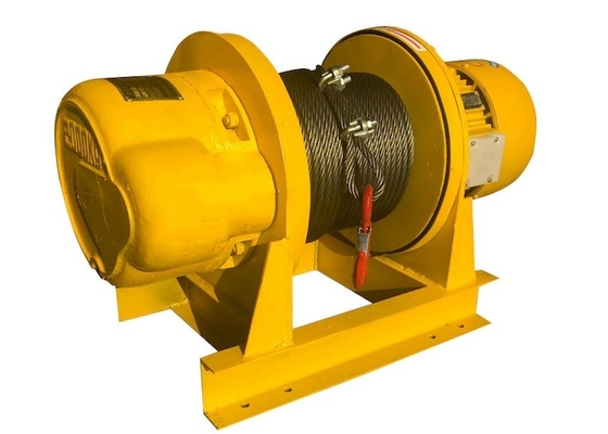 เครื่องกว้านไฟฟ้าขนาดเล็กที่มีเสียงรบกวนต่ำ ISO พร้อมระบบเบรกแม่เหล็กไฟฟ้า