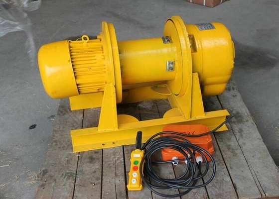เครื่องกว้านไฟฟ้าขนาดเล็กที่มีเสียงรบกวนต่ำ ISO พร้อมระบบเบรกแม่เหล็กไฟฟ้า