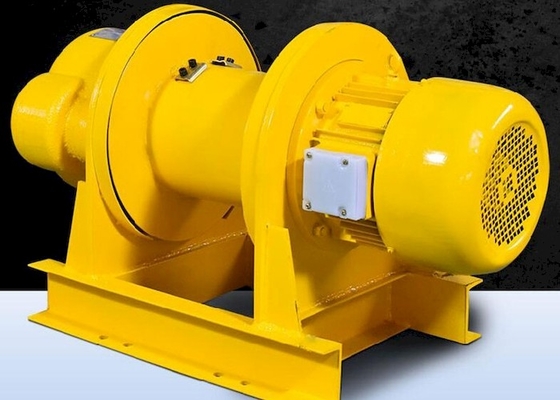 เครื่องกว้านไฟฟ้าขนาดเล็กที่มีเสียงรบกวนต่ำ ISO พร้อมระบบเบรกแม่เหล็กไฟฟ้า