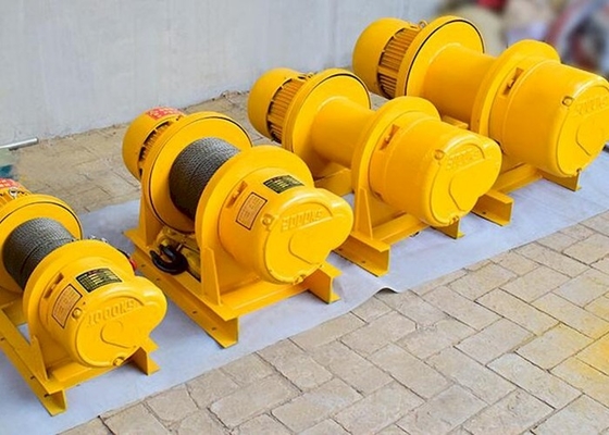 ODM เครื่องกว้านไฟฟ้าเบรกแม่เหล็กไฟฟ้า 22m / นาทีถึง 30m / Min