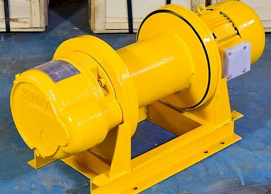 ODM เครื่องกว้านไฟฟ้าเบรกแม่เหล็กไฟฟ้า 22m / นาทีถึง 30m / Min