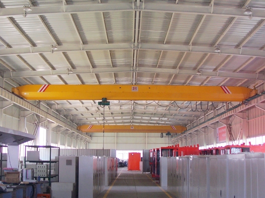 2T 3T 5T ​​10T เครนเหนือศีรษะคานเดี่ยว P24 P38 Rail Workshop เครนเหนือศีรษะ