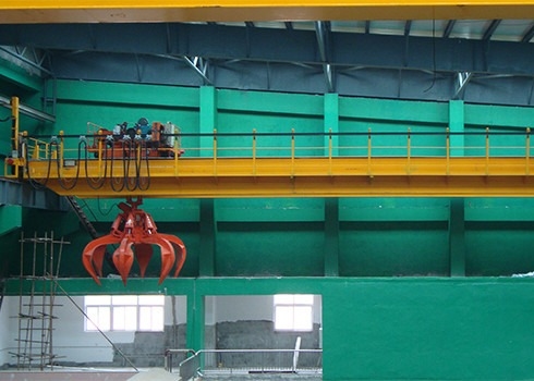 Foundries 500 Ton 2 Beam เครนเหนือศีรษะสำหรับงานหนักพร้อมตะขอคู่