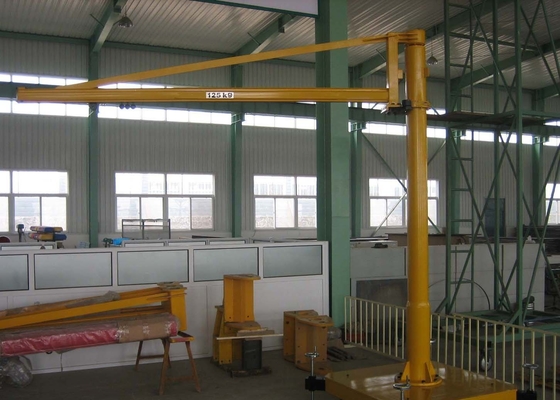 การปรับตัวแบบกว้าง 360 องศา Mobile Jib Crane 125KG ถึง 500KG ยกน้ำหนัก