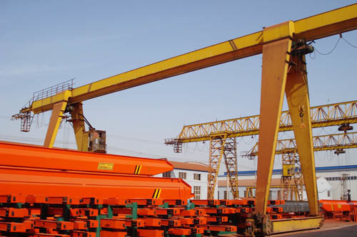 Truss Type รอกไฟฟ้าการเดินทาง Gantry Crane การควบคุมจี้คานเดียว