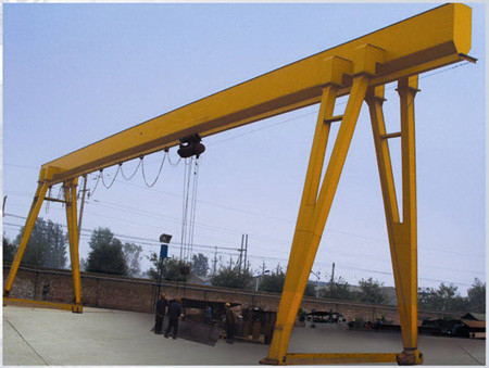 Single Beam Motorized Gantry Crane Santo Crane 10t พร้อมรอกไฟฟ้า