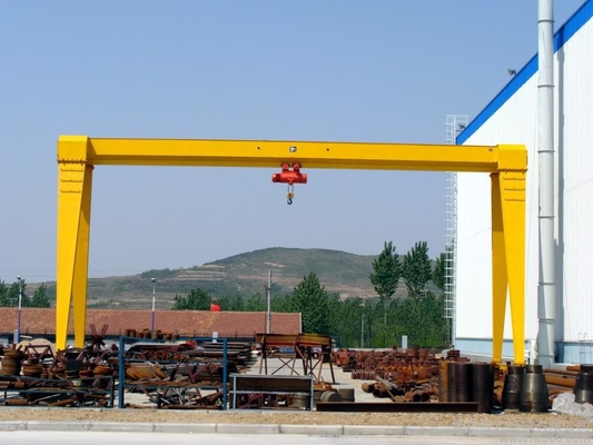 Single Beam Motorized Gantry Crane Santo Crane 10t พร้อมรอกไฟฟ้า