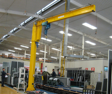 คอลัมน์คงที่ฟรียืน Cantilever Arm Jib Crane 5 ตันในเวิร์กสเตชัน