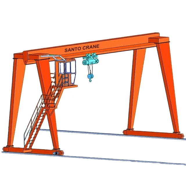 32t CD Hoist Overhead Crane มอเตอร์ความเร็วสองขั้วเดียว / มอเตอร์แปลงความถี่