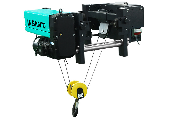 20ton CXTD Hoist Double Beam European Overhead Crane ใช้สีเหลือง
